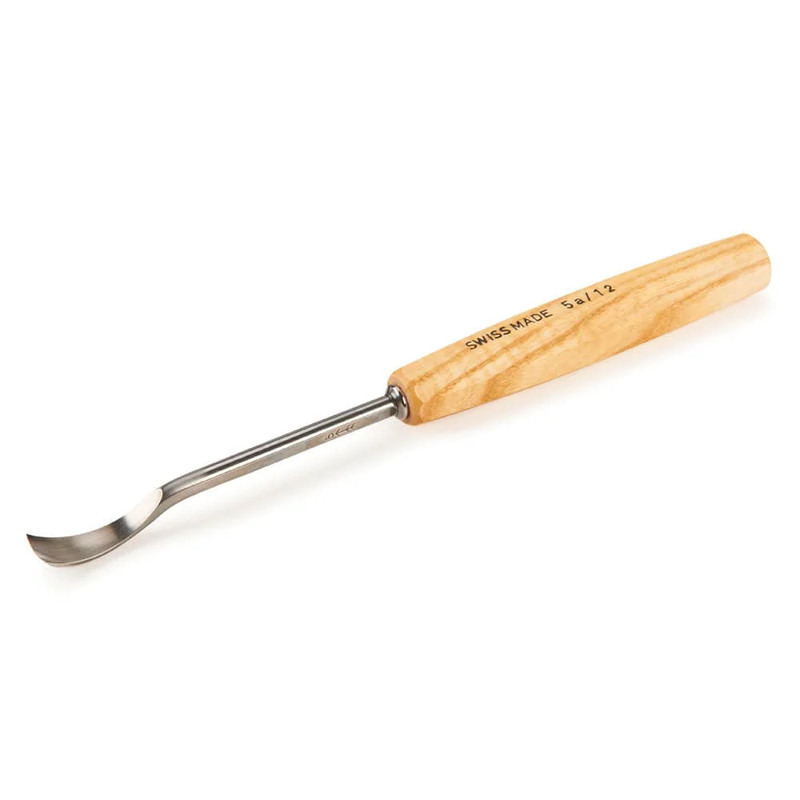 Spoon Gouge - Types:Full Size - Sweep:Number 5 - Size:12 mm